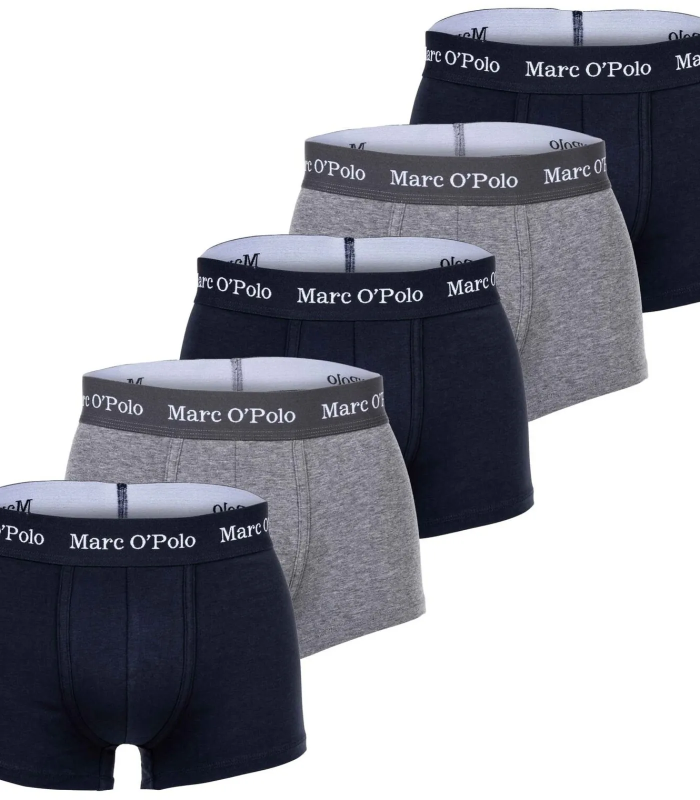 Heren Marc O'Polo Boxershorts MEN’S TRUNK 5P Set van 5