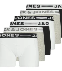 Kinderen JACK & JONES Boxershorts SENSE TRUNKS 6 PACK JNR NOOS Set van 6