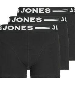 Kinderen JACK & JONES Boxershorts SENSE TRUNKS 3 PACK JNR NOOS Set van 3
