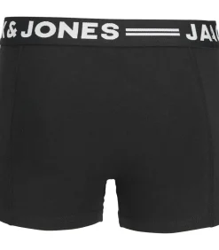 Kinderen JACK & JONES Boxershorts SENSE TRUNKS 3 PACK JNR NOOS Set van 3