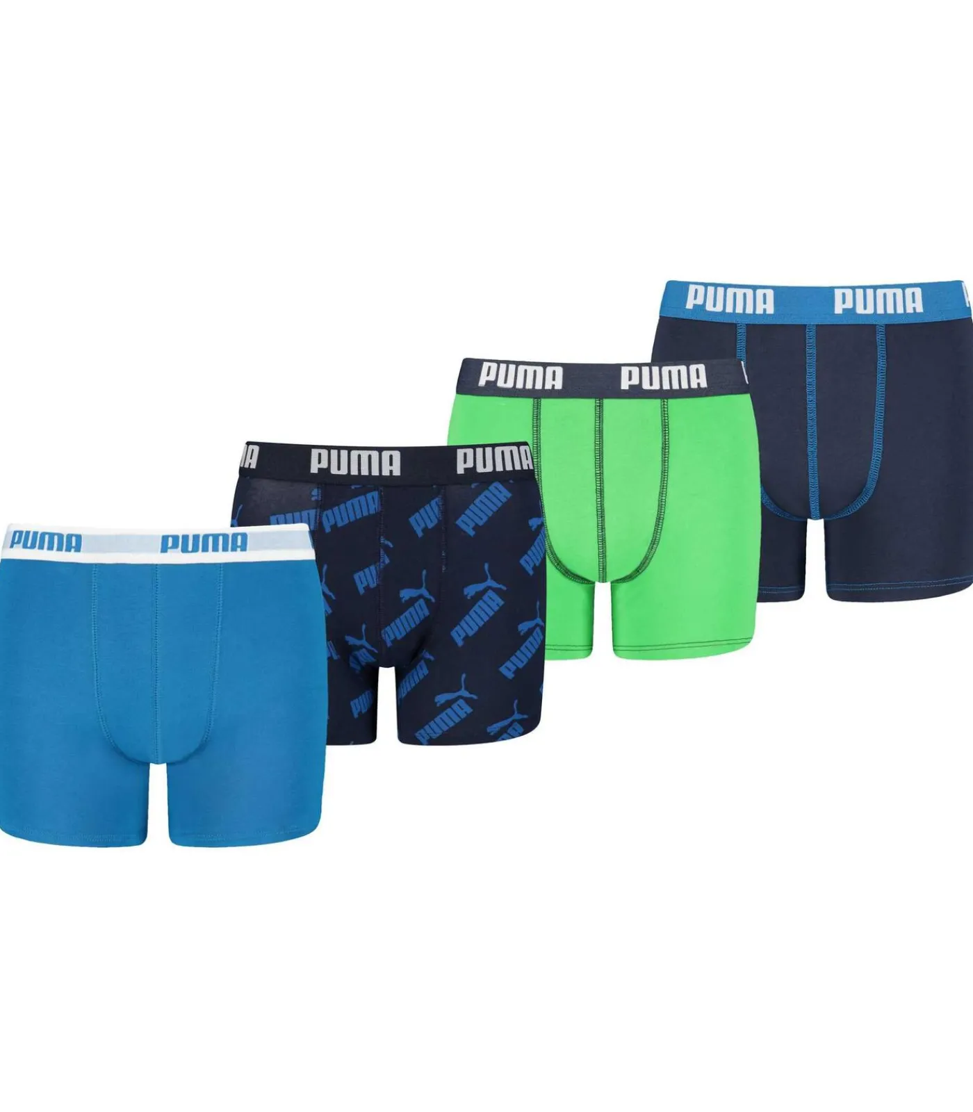 Kinderen PUMA Boxershorts Verpakking van 4