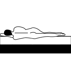 Outlet Boxspringmatras 190x90x20 cm medium zacht stof Matrasbeschermer