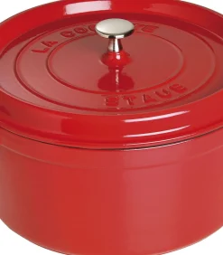 Discount Braadpan / Cocotte - Kersenrood - ø 30 cm / 8.35 liter Potten & Pannen