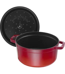 Staub Braadpan / Cocotte - Kersenrood - ø 28 cm / 6.7 liter
