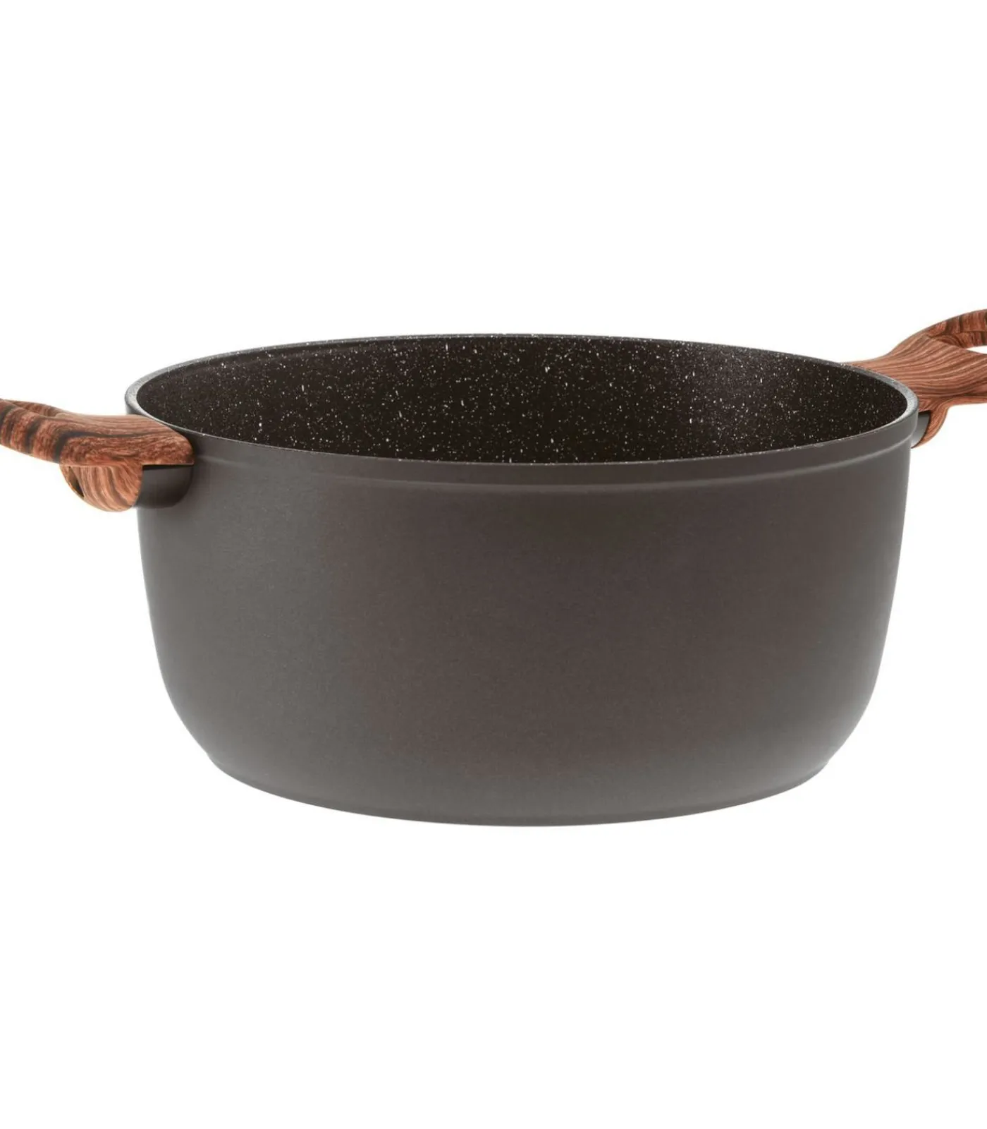 Outlet Braadpan Rock 'n' Rose - Zwart - ø 24 cm / 4.5 liter - standaard anti-aanbaklaag Potten & Pannen