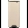 Brabantia Bo Pedaalemmer, 30 liter, stil sluitend, kunststof binnenemmer - Soft Beige