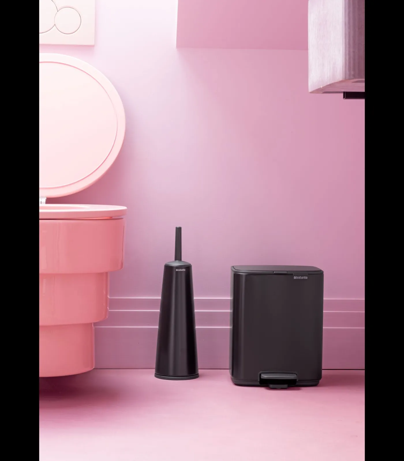 Online Bo Pedaalemmer, 7 liter, stil sluitend, kunststof binnenemmer - Matt Manden En Bakken