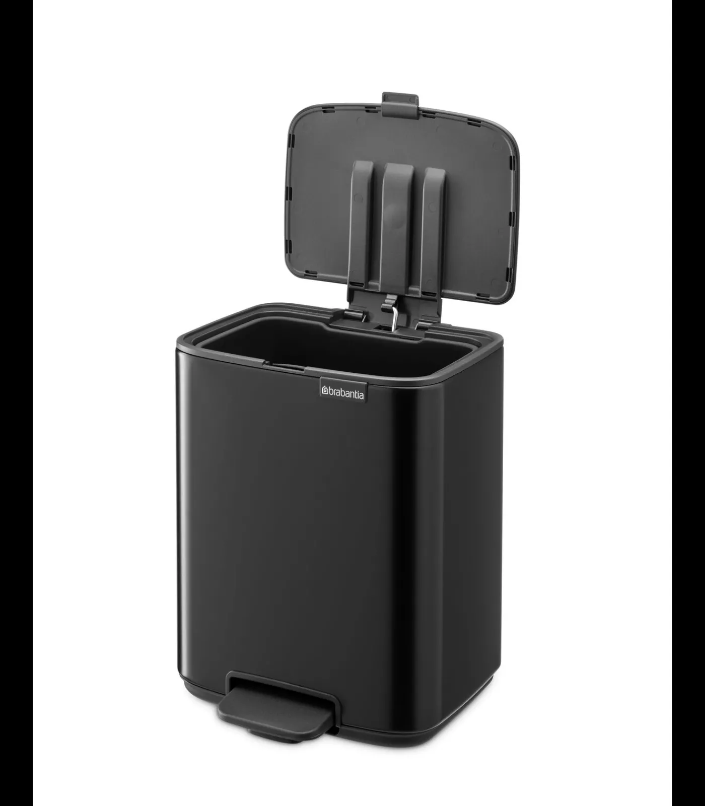 Online Bo Pedaalemmer, 7 liter, stil sluitend, kunststof binnenemmer - Matt Manden En Bakken