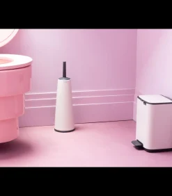 Brabantia Bo Pedaalemmer, 4 liter, stil sluitend, kunststof binnenemmer -