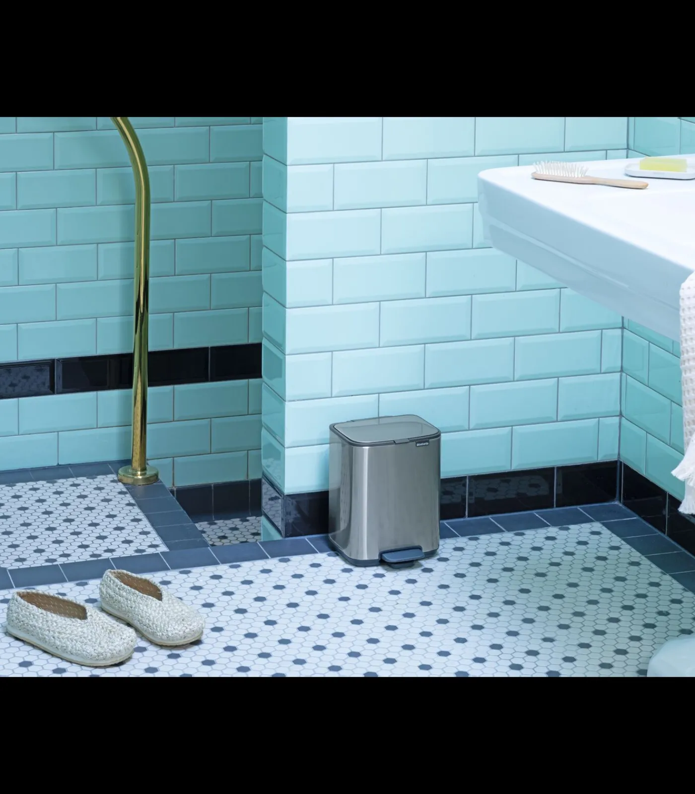 Discount Bo Pedaalemmer, 7 liter, stil sluitend, kunststof binnenemmer - Matt Steel Fingerprint Proof Manden En Bakken