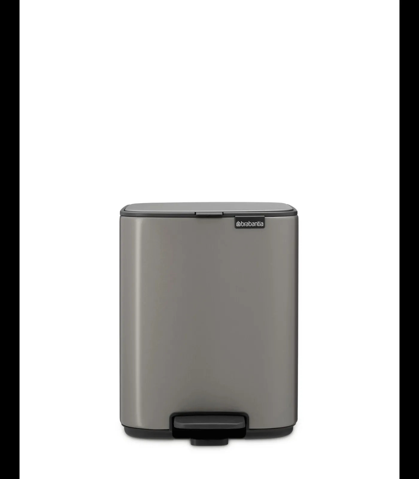 Clearance Bo Pedaalemmer, 7 liter, stil sluitend, kunststof binnenemmer - Platinum Manden En Bakken