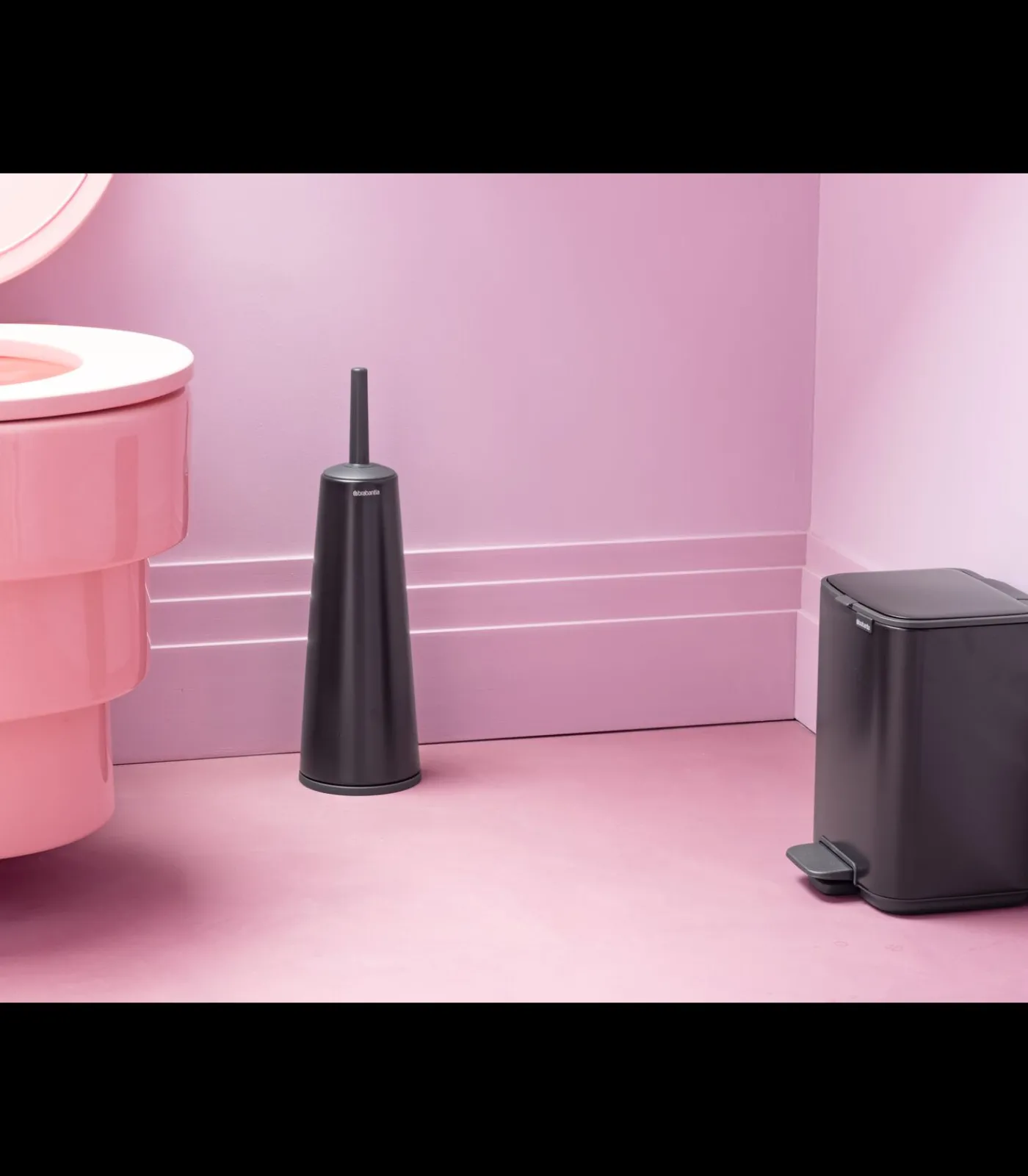 Brabantia Bo Pedaalemmer, 4 liter, stil sluitend, kunststof binnenemmer - Matt