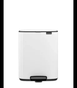 Hot Bo Pedaalemmer, 12 liter, stil sluitend, kunststof binnenemmer - Manden En Bakken