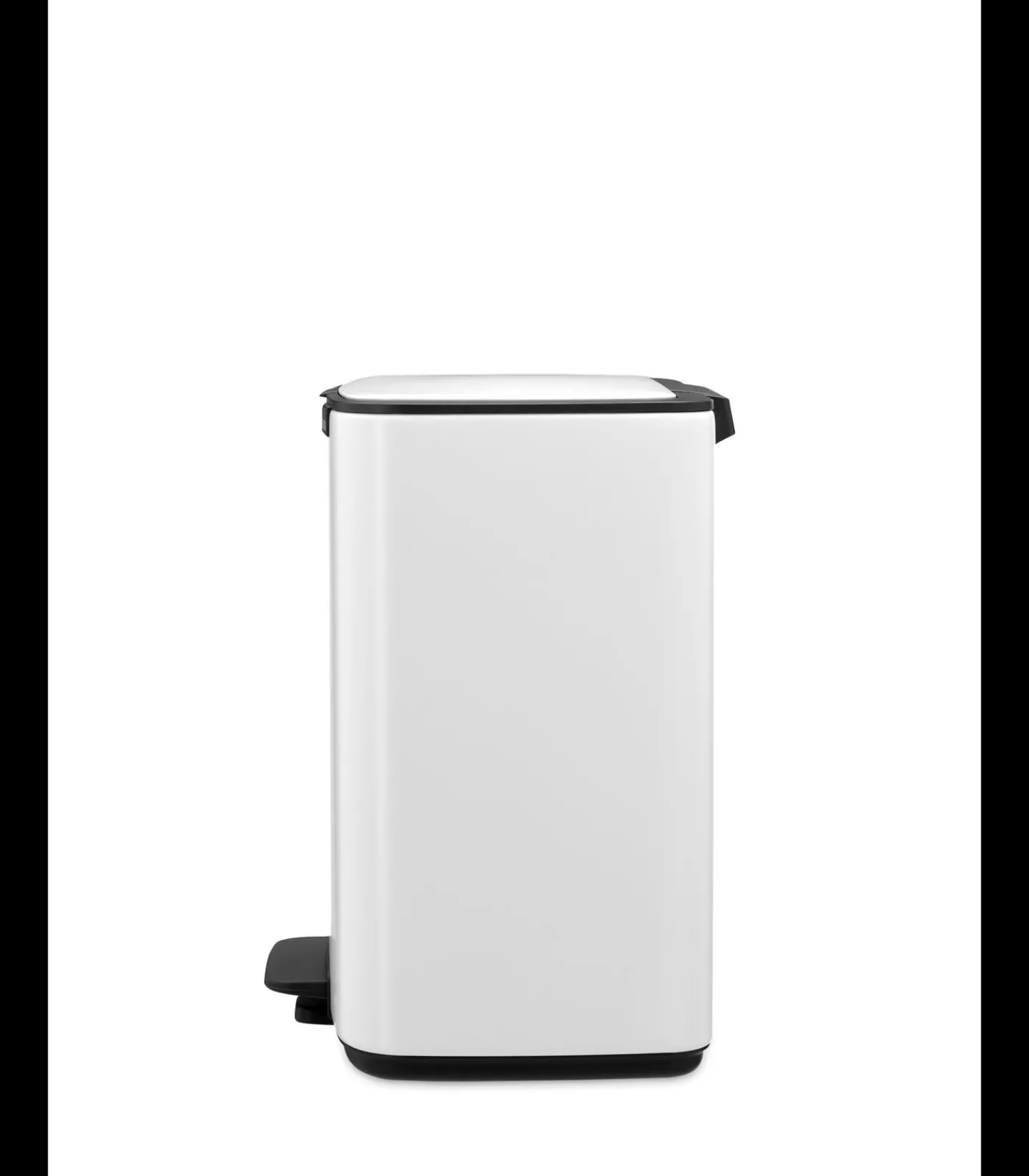 Hot Bo Pedaalemmer, 12 liter, stil sluitend, kunststof binnenemmer - Manden En Bakken