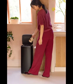 Best Bo Pedaalemmer, 30 liter, stil sluitend, kunststof binnenemmer - Matt Manden En Bakken