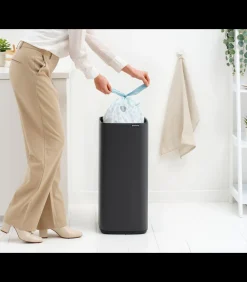 Clearance Bo Touch Bin, 30 liter - Mineral Infinite Grey Manden En Bakken