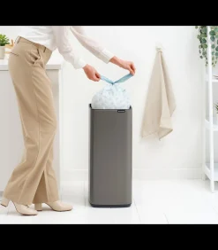 Brabantia Bo Touch Bin, 30 liter - Platinum