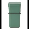 Brabantia Sort & Go afvalemmer, 12 liter - Fir Green
