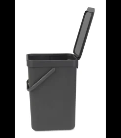 Sale Sort & Go afvalemmer, 12 liter - Grey Manden En Bakken