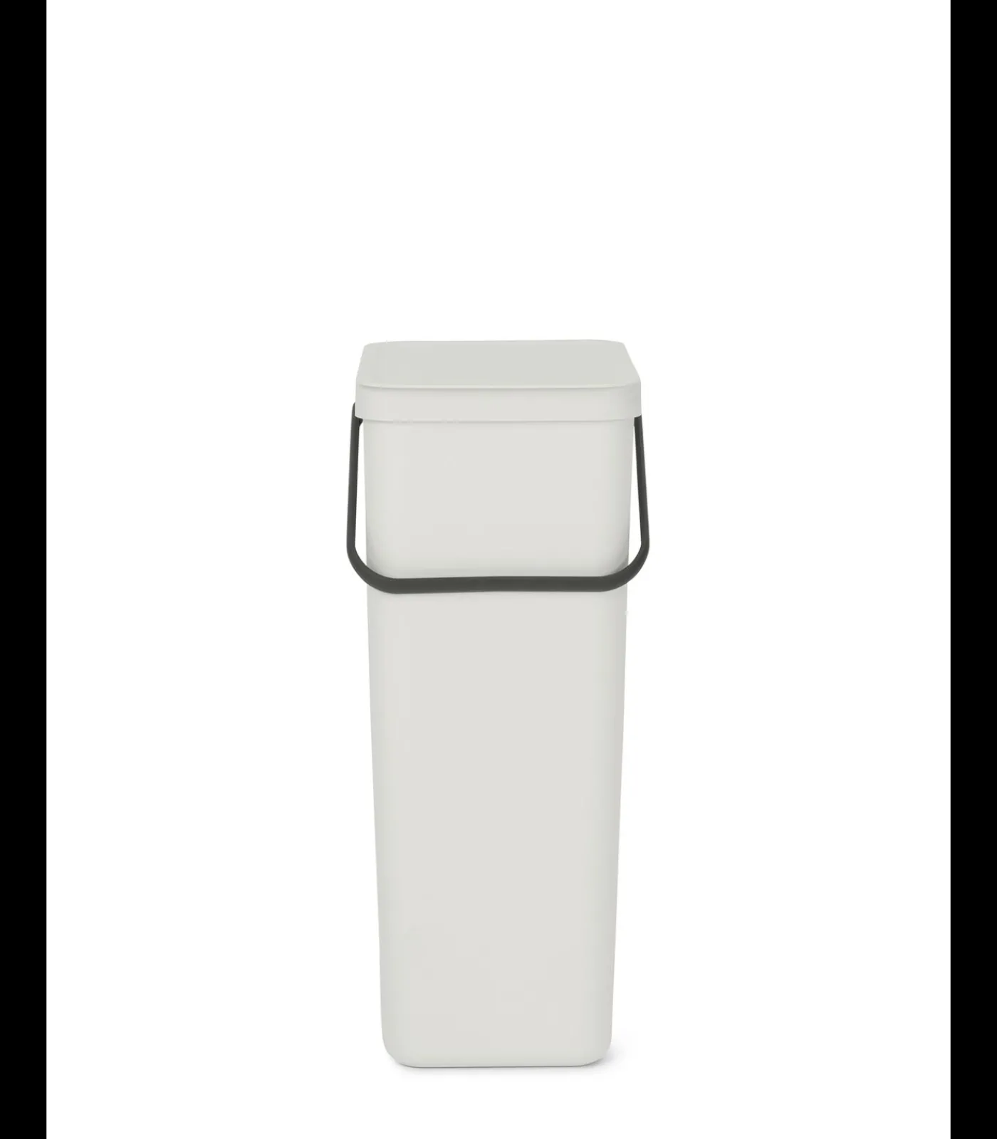 Clearance Sort & Go afvalemmer, 40 liter - Light Grey Manden En Bakken