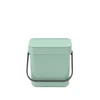 Brabantia Sort & Go afvalemmer, 3 liter - Jade Green