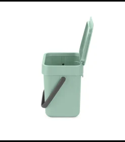 Brabantia Sort & Go afvalemmer, 3 liter - Jade Green