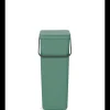 Brabantia Sort & Go afvalemmer, 40 liter - Fir Green