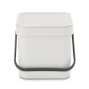 Brabantia Sort & Go afvalemmer, 6 liter - Light Grey