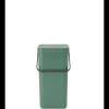 Brabantia Sort & Go afvalemmer, 16 liter - Fir Green