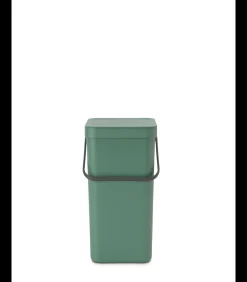 Brabantia Sort & Go afvalemmer, 16 liter - Fir Green