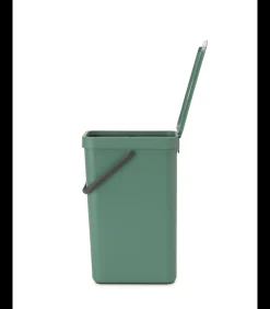 Brabantia Sort & Go afvalemmer, 16 liter - Fir Green