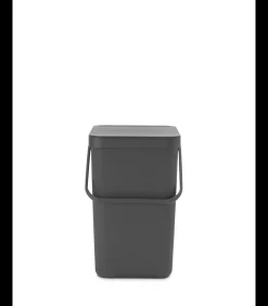 Brabantia Sort & Go afvalemmer, 25 liter - Grey