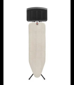 Brabantia Strijkplank B, 124x38 cm, solide stoomunithouder - Denim Grey