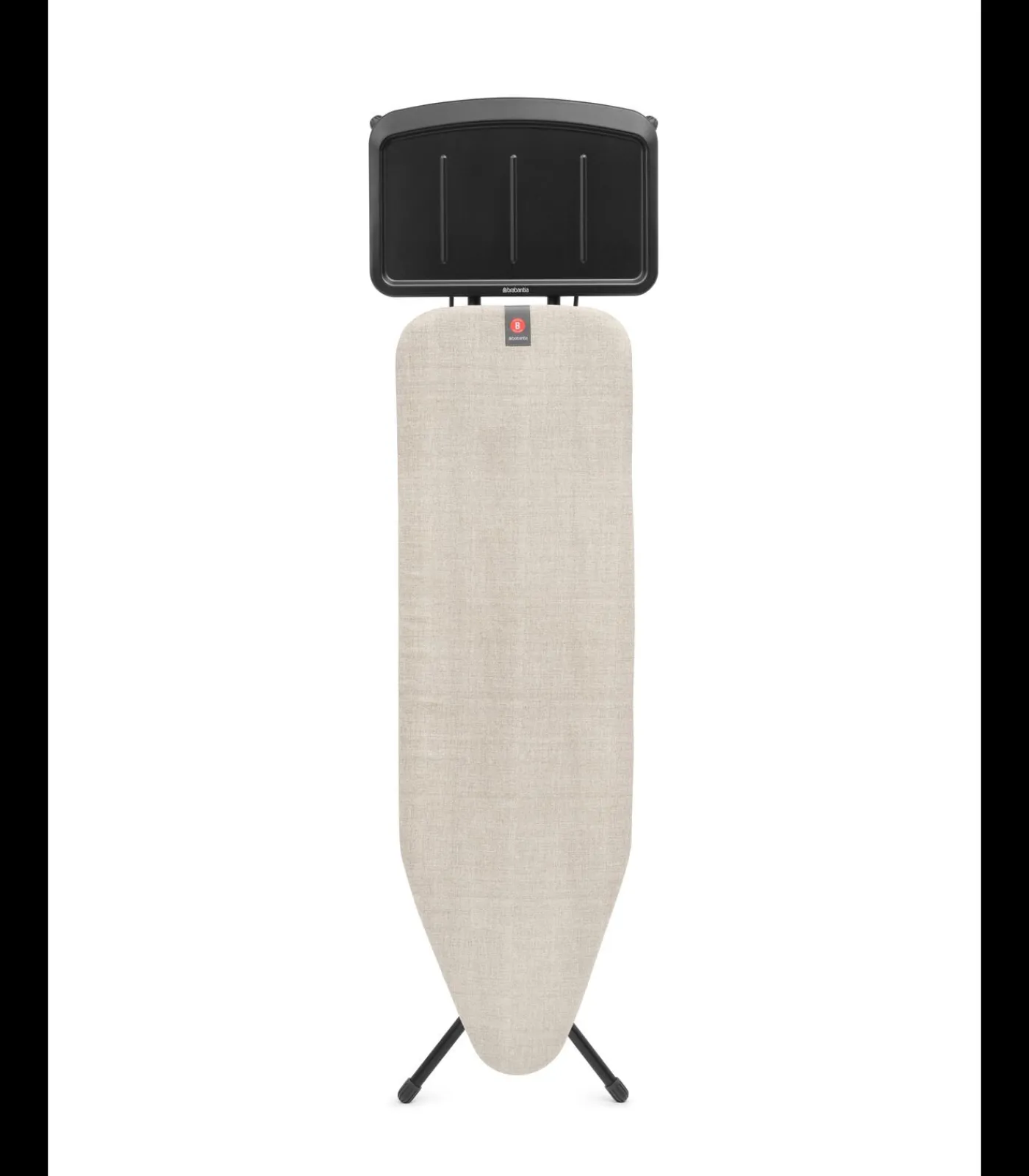 Brabantia Strijkplank B, 124x38 cm, solide stoomunithouder - Denim Grey