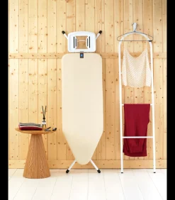 Brabantia Strijkplank C, 124x45 cm, solide strijkerhouder - Ecru