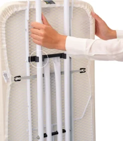 Brabantia Strijkplank C, 124x45 cm, solide strijkerhouder - Ecru