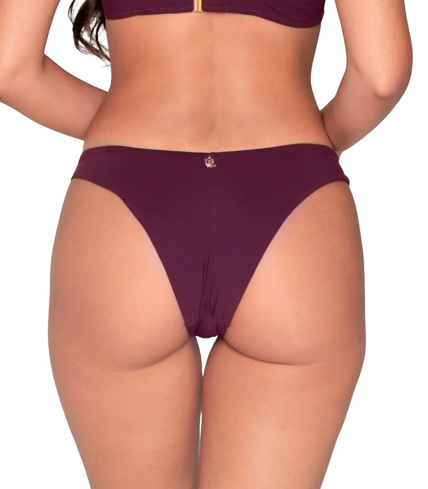 DAMES LUNA Braziliaanse laag uitgesneden badmode BLUE SENSE