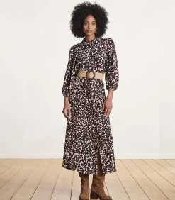 DAMES La Fée Maraboutée Brede beige elastische tailleband