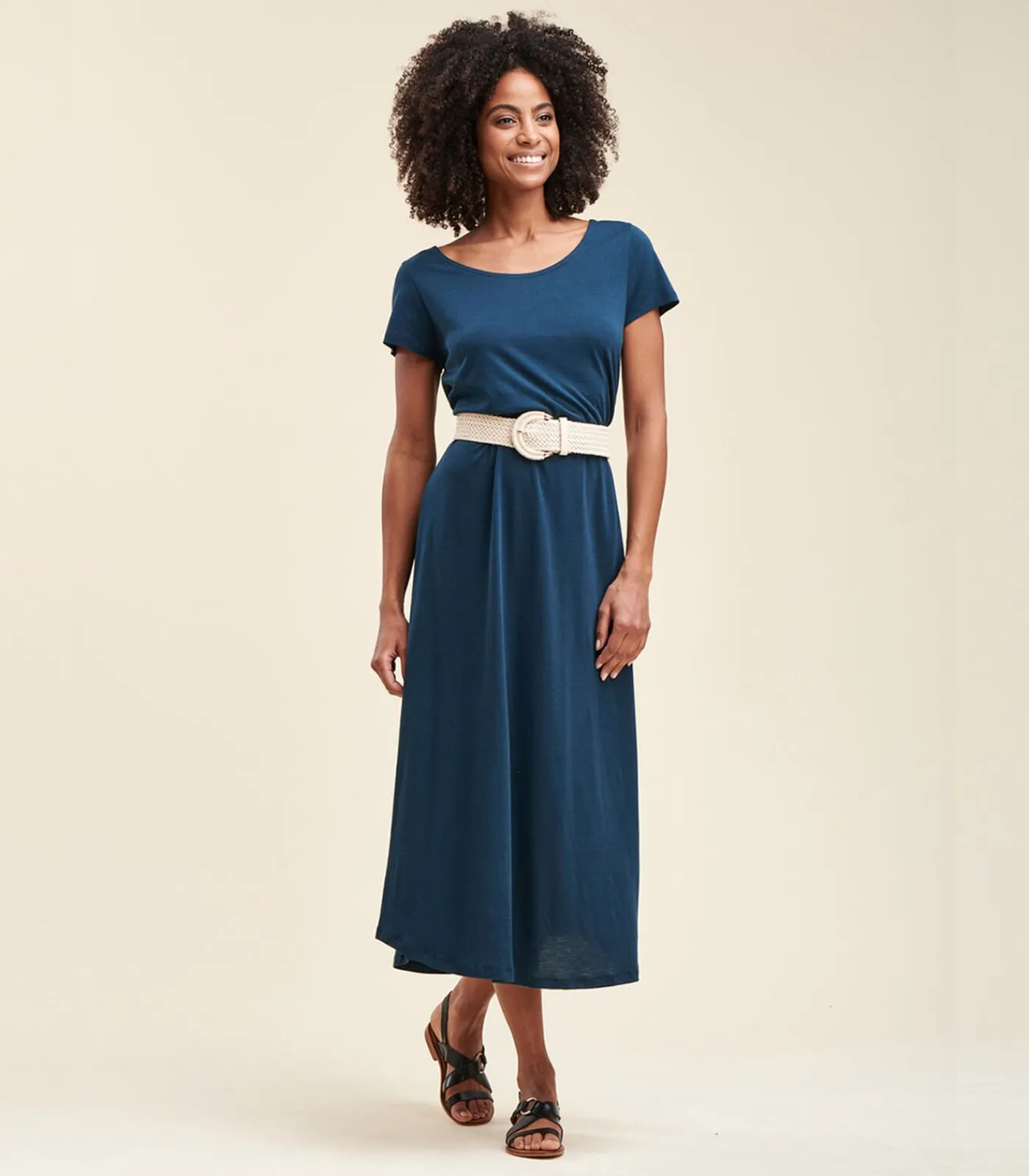 DAMES La Fée Maraboutée Brede gevlochten riem