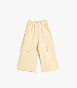 Kinderen Koton Brede pijpen Zak Gedetailleerd Sweat Bottoms