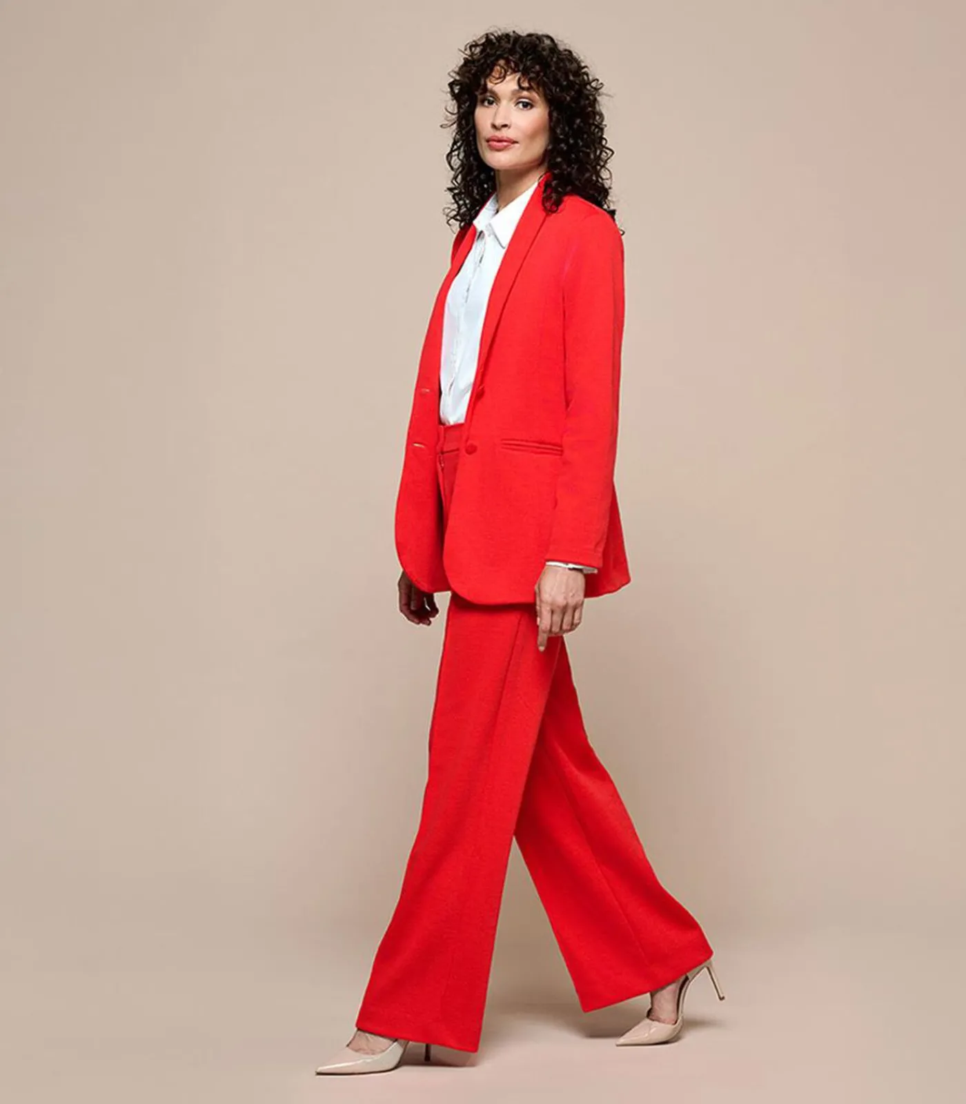 Clearance Brianna Blazer Koraal DAMES Maatpakken & Blazers