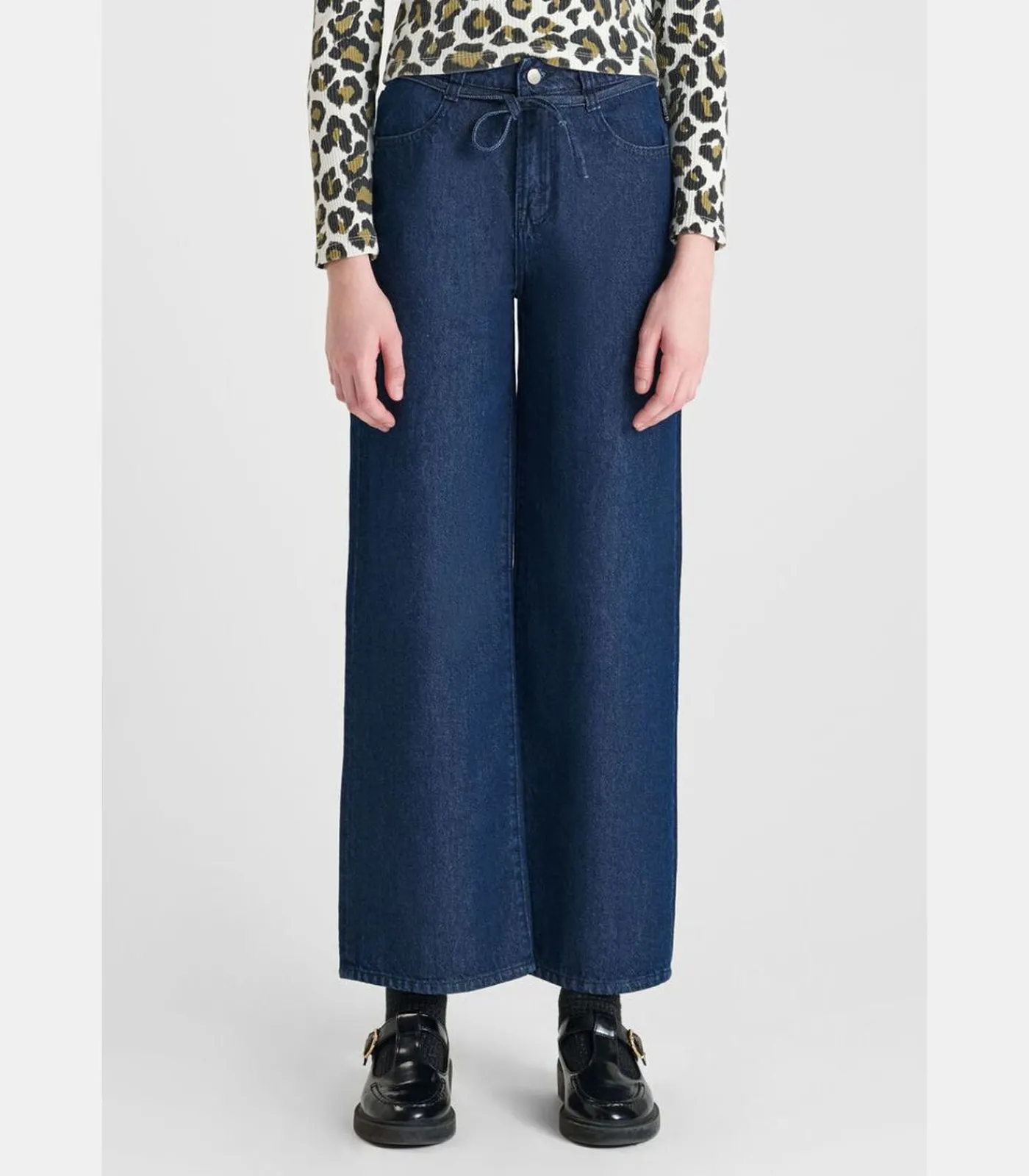 Outlet Broek flare van jeans ALEXGI Kinderen Shorts & Broeken