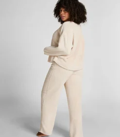 Broek Fluffy Fleece DAMES Nachtmode