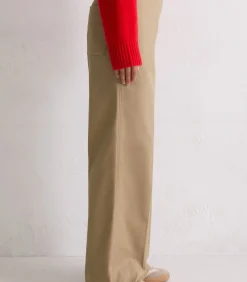 DAMES Marc O'Polo Broek met wijde pijpen