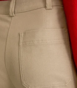 DAMES Marc O'Polo Broek met wijde pijpen