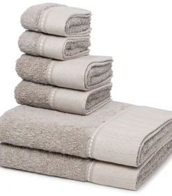 Clearance Brooklyn 6-delige handdoekenset Badset