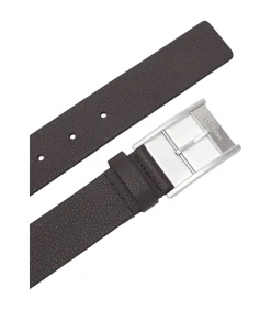 Discount Bruin Riem Met Logo Heren Riemen