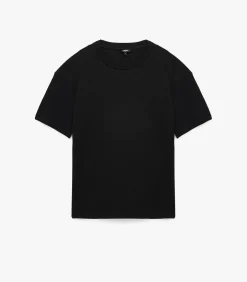 Heren Koton Bruin T-shirt Ronde Hals Korte Mouwen Katoen