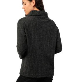 DAMES ADMAS Button-down top met lange mouwen Neck Buttons