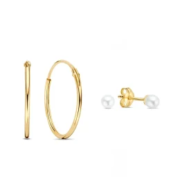 Online Cadeau d'Isabel Oorbellen Goud IB90190 DAMES Oorbellen